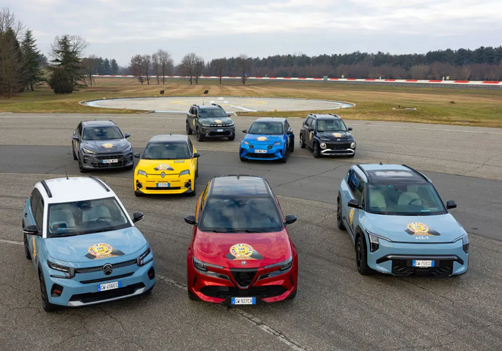 Final tests for the 7 finalists for The Car Of The Year award